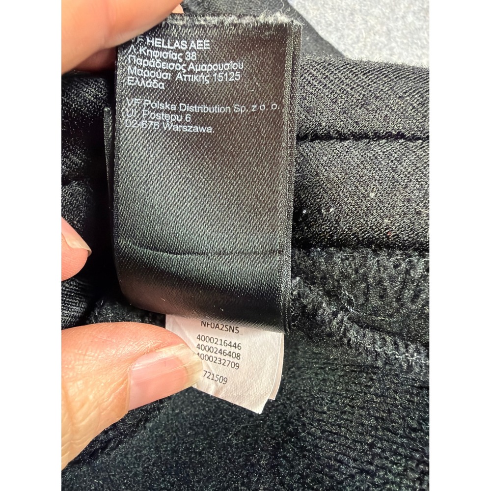 The North Face Jacket Womens Medium Black Pink Logo Breast Cancer Awareness Zip - Picture 7 of 10